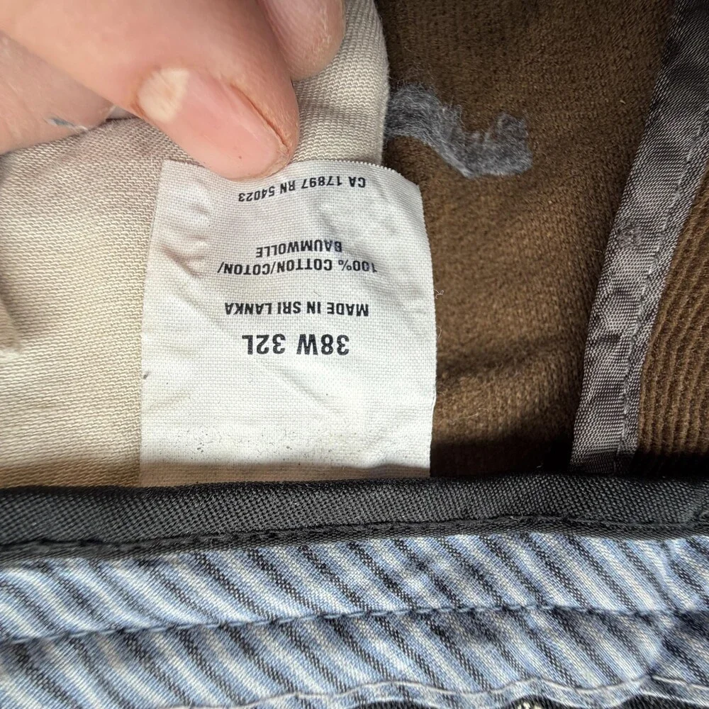 Gap Corduroy Pants Mens FIT 36x32 Brown Classic Fit Straight Leg Casual Cotton